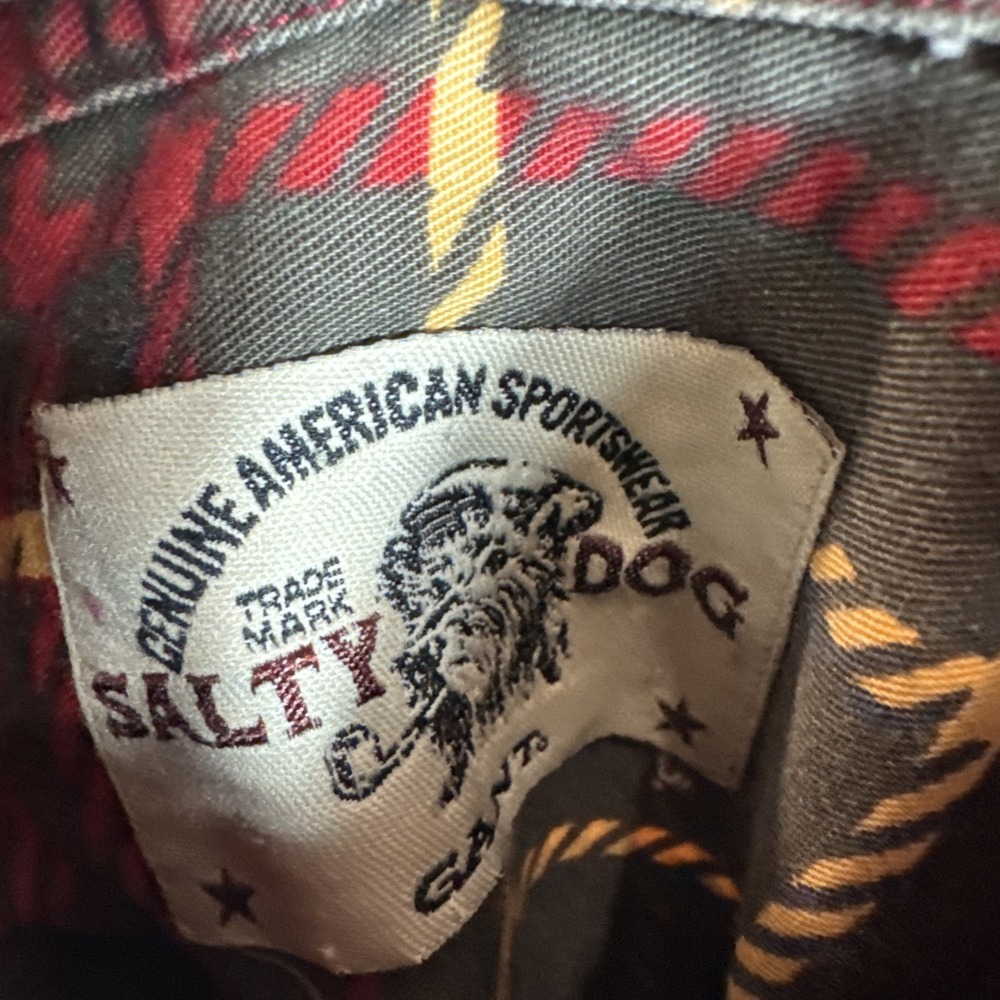 Gant Salty Dog The Roughweather Shirt Men L Plaid Button Down Cotton Vintage - Picture 7 of 10